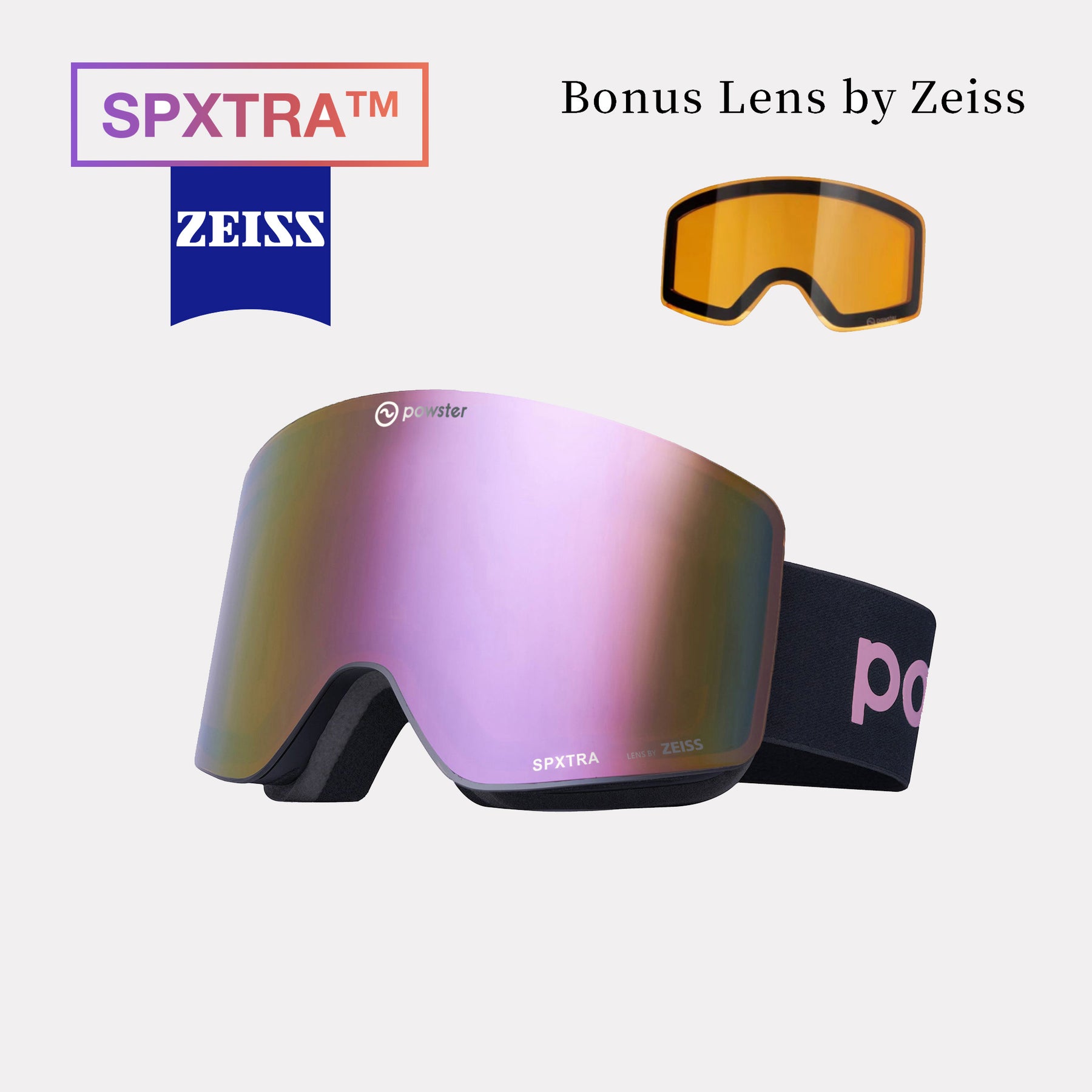 Asteroid ZEISS Bonus Lens Ski Goggles