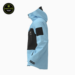 Vanguard Ski Jacket Thermal Insulation Yunsh Blue and Black