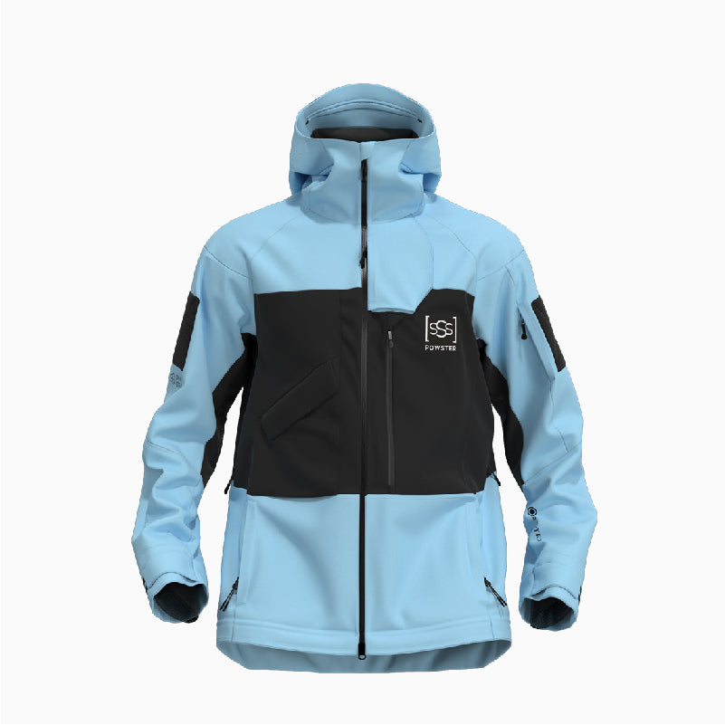 Vanguard Ski Jacket Thermal Insulation Yunsh Blue and Black