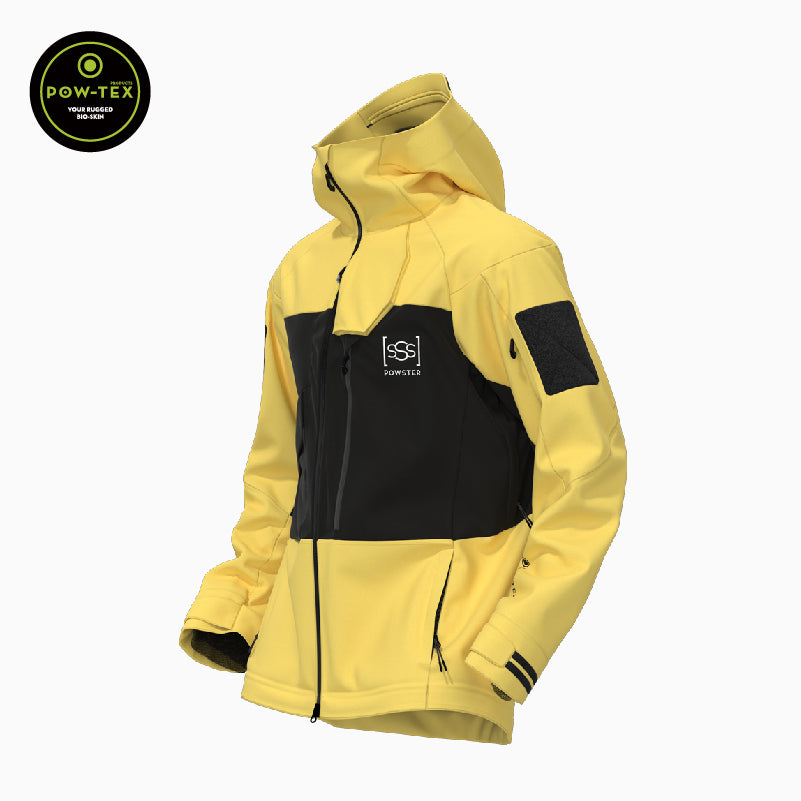Vanguard Ski Jacket Thermal Insulation Beeswax Yellow and Black