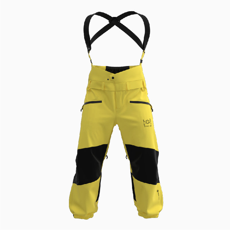 Explorer 스키 턱받이 밀랍 노란색 및 검정색