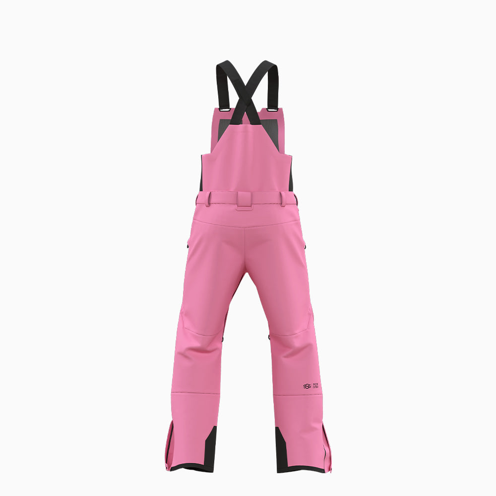 Vanguard 2.0 Ski Bibs Crystal Pink