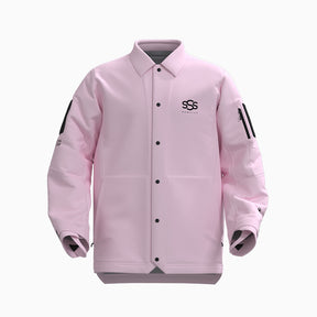 Commander Ski Coach Jacket Pink