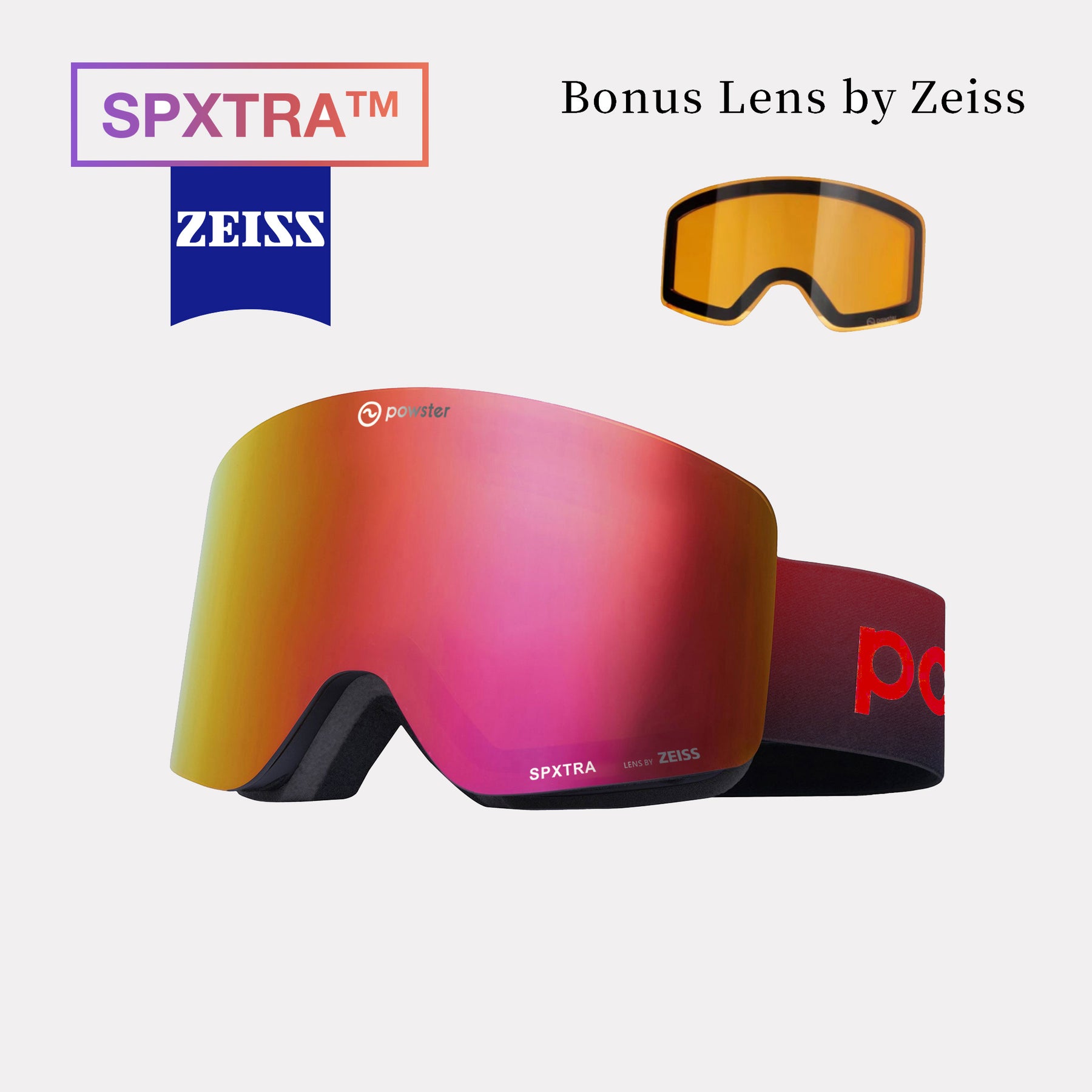 Asteroid ZEISS Bonus Lens Ski Goggles