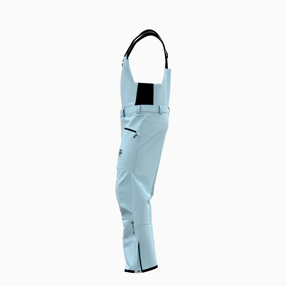 Vanguard 2.0 Ski Bibs Ice Blue