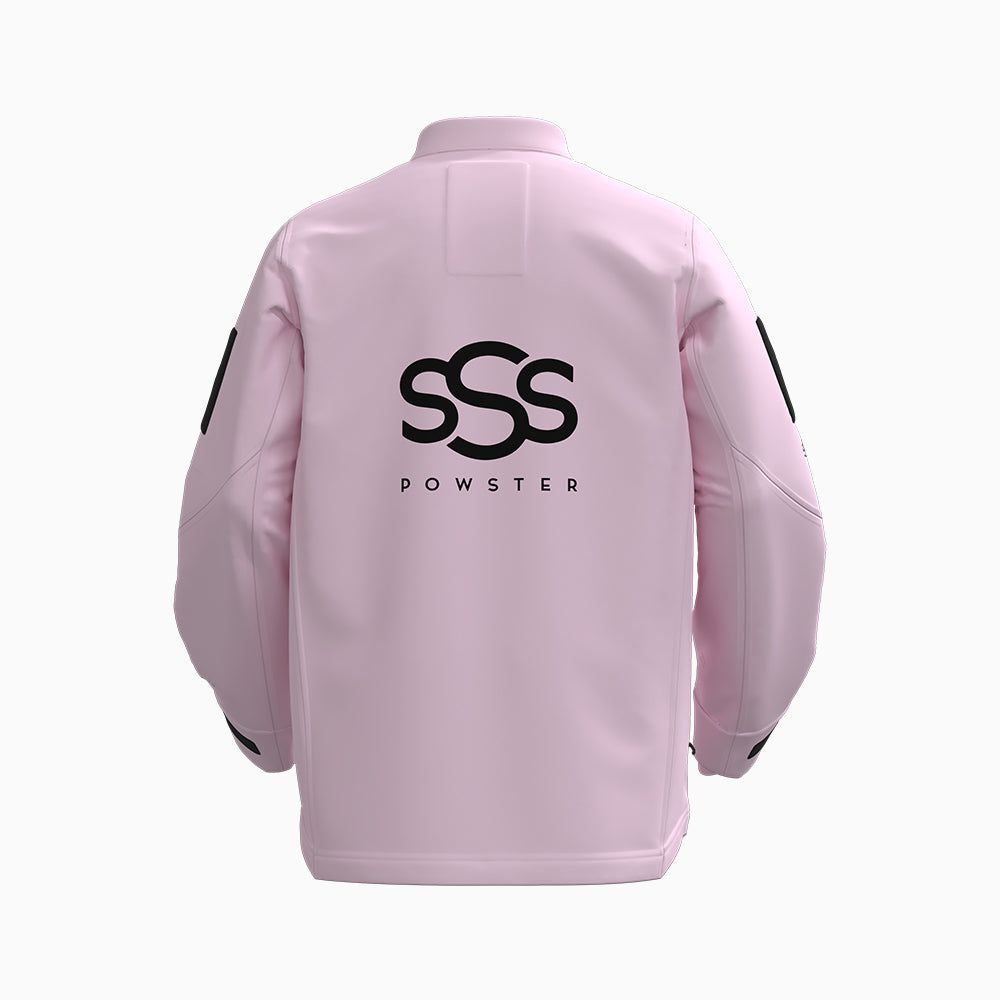 Commander Ski Coach Jacket Pink