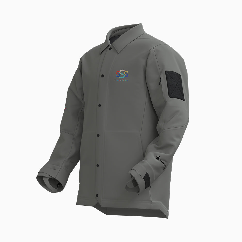 Commander Ski Coach Jacket Grey