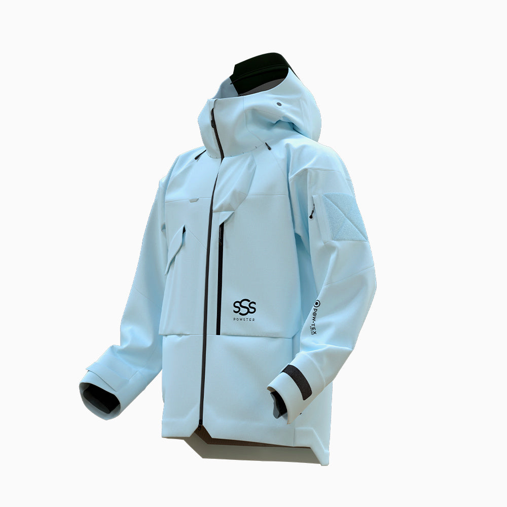 Vanguard 2.0 Ski Jacket Thermal Insulation Ice Blue