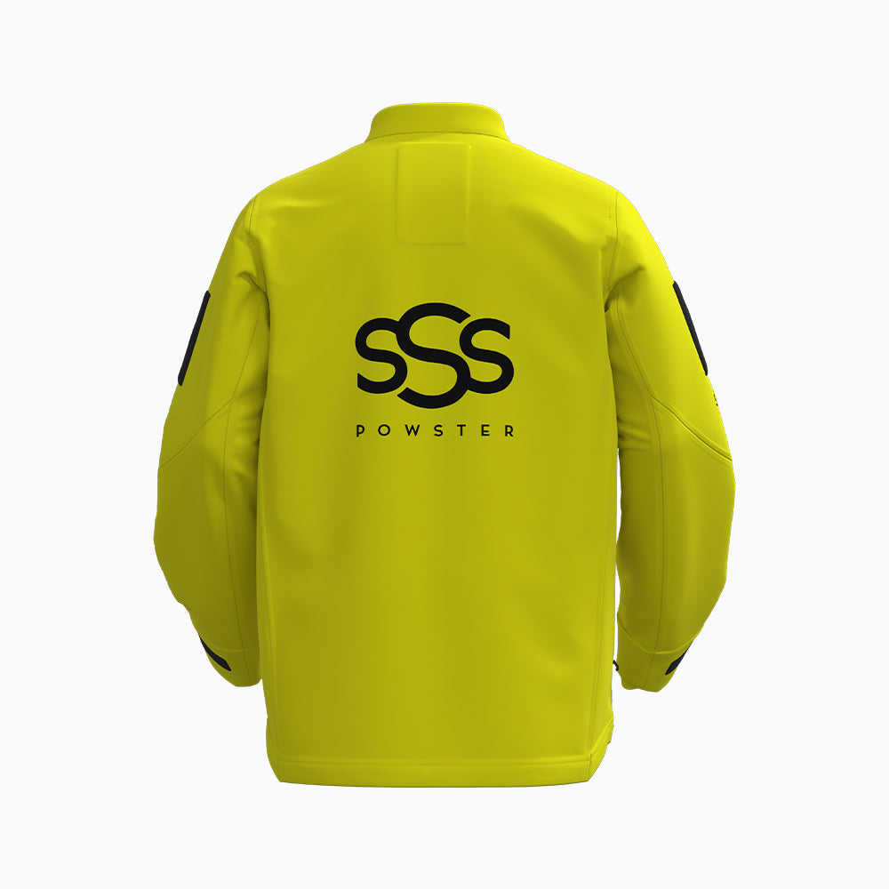 Commander Ski Coach Jacket Yellow