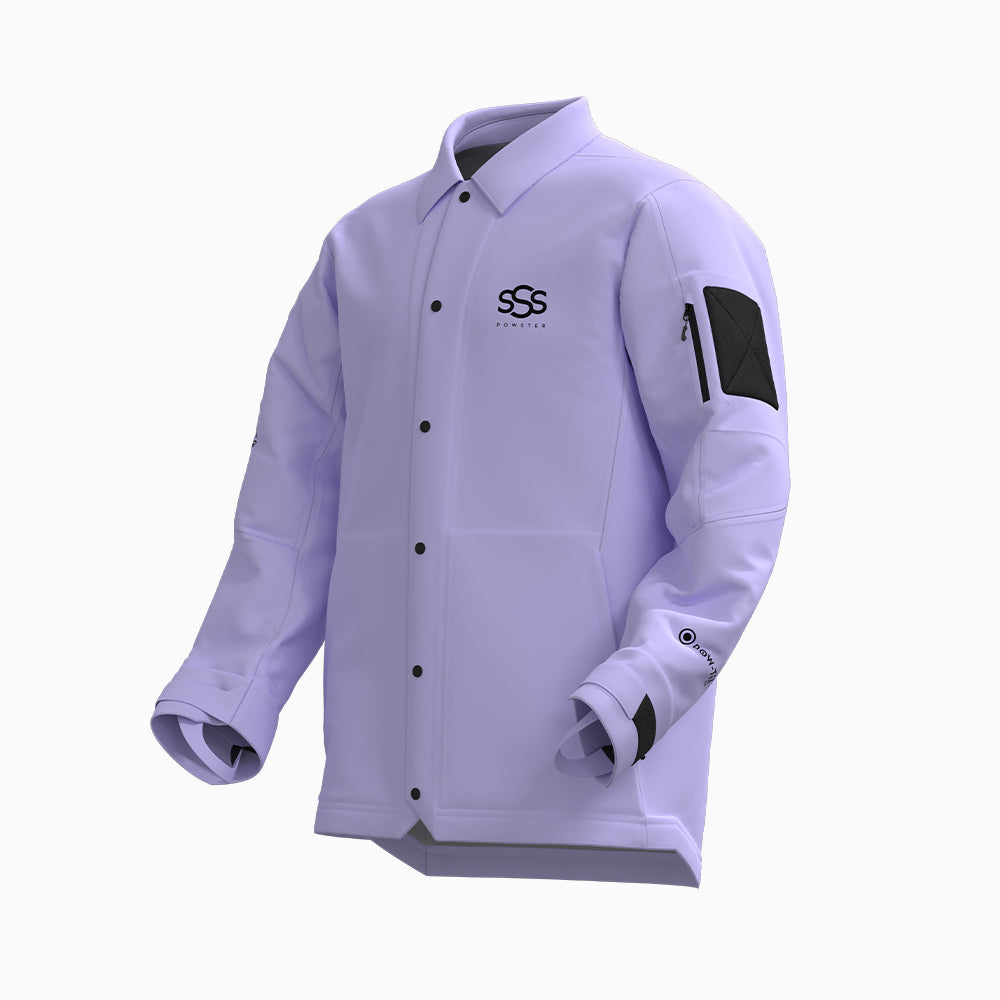 Commander Ski Coach Jacket Purple