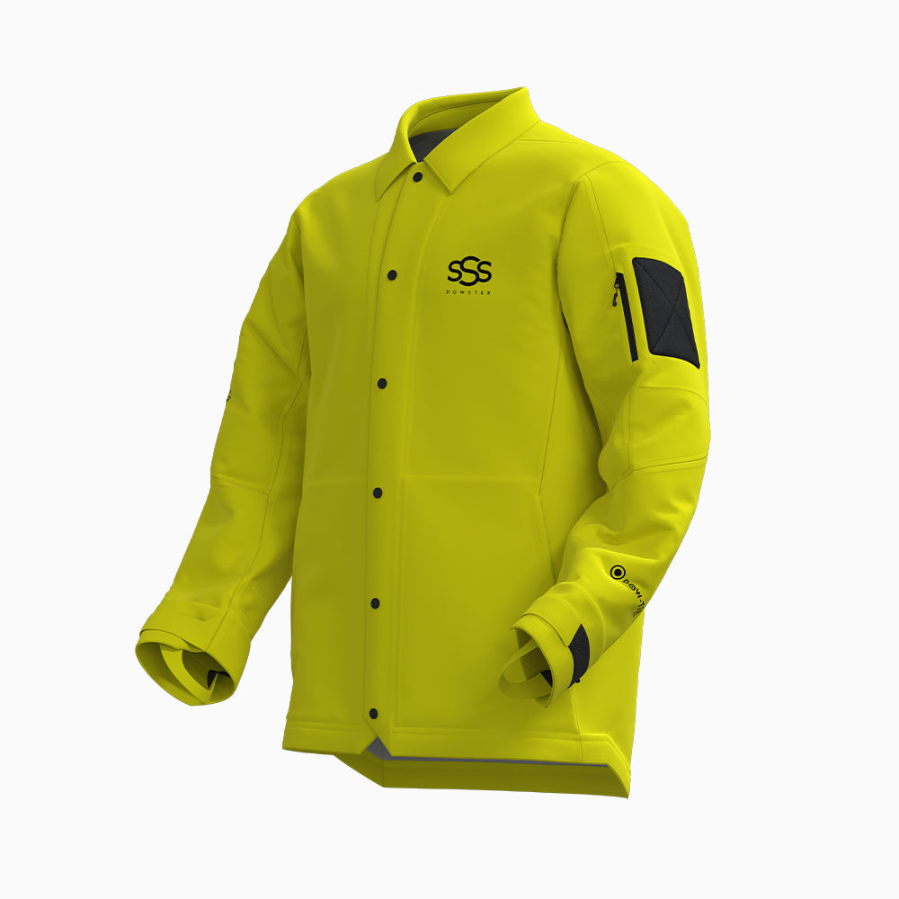 Commander Ski Coach Jacket Yellow