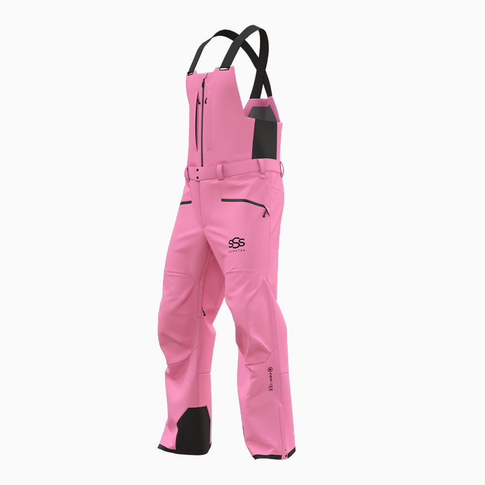 Vanguard Ski Bibs Beeswax Gul og Svart