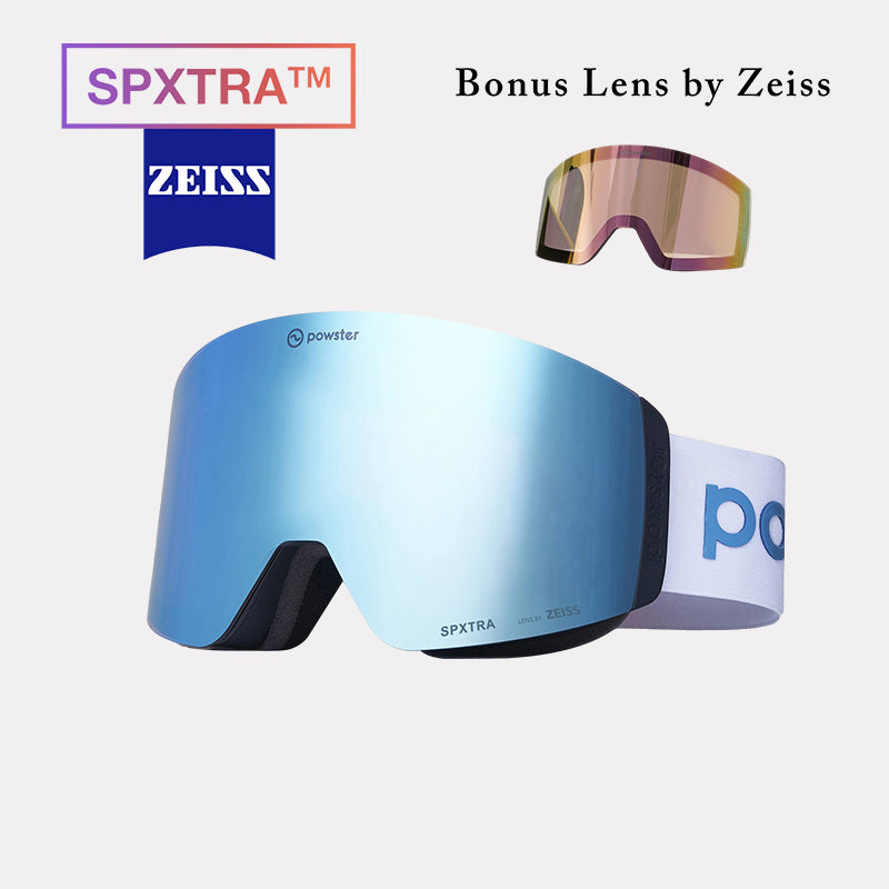 Pulars ボーナスレンズ グリーンレンズ スキーゴーグル ZEISS SPXTRA™ レンズ