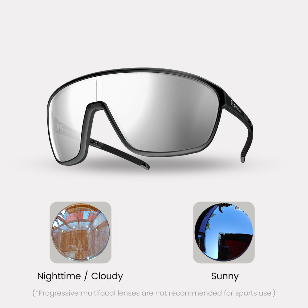 Halo Prescription Photochromic Sport Glasses