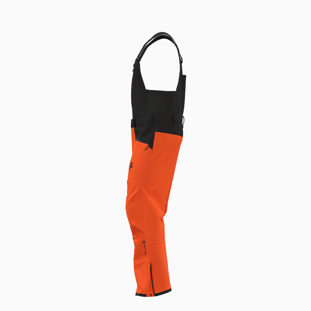 Vanguard 2.0 Ski Bibs Lava Orange