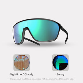 Halo Prescription Photochromic Sport Glasses