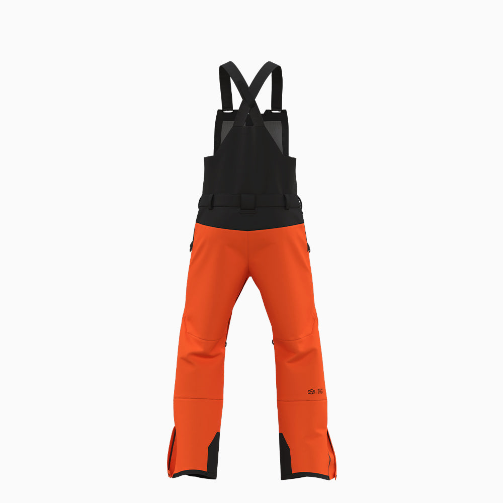 Vanguard Ski Bibs Beeswax Gul og Svart