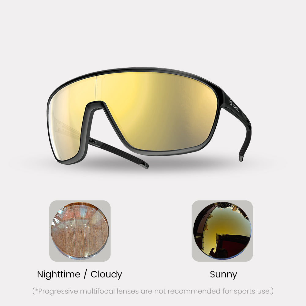 Halo Prescription Photochromic Sport Glasses