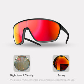 Halo Prescription Photochromic Sport Glasses