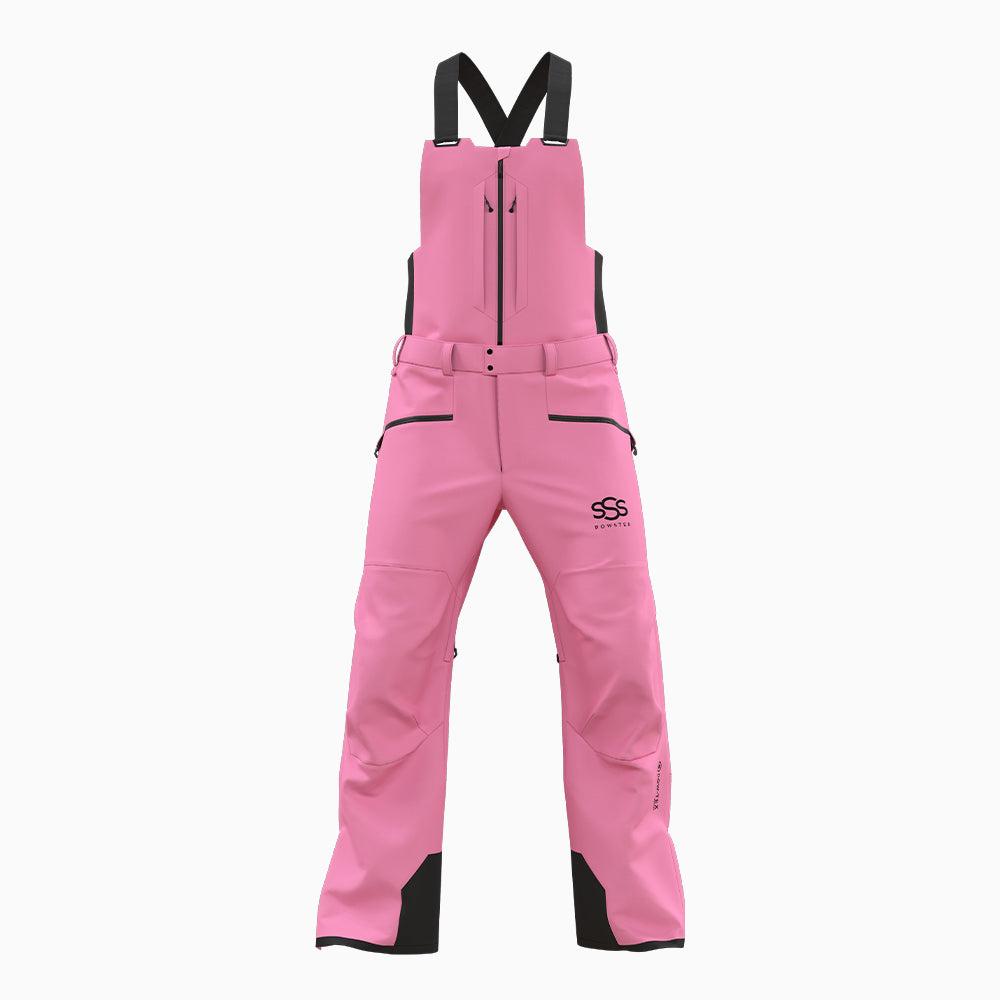 Vanguard 2.0 Ski Bibs Crystal Pink