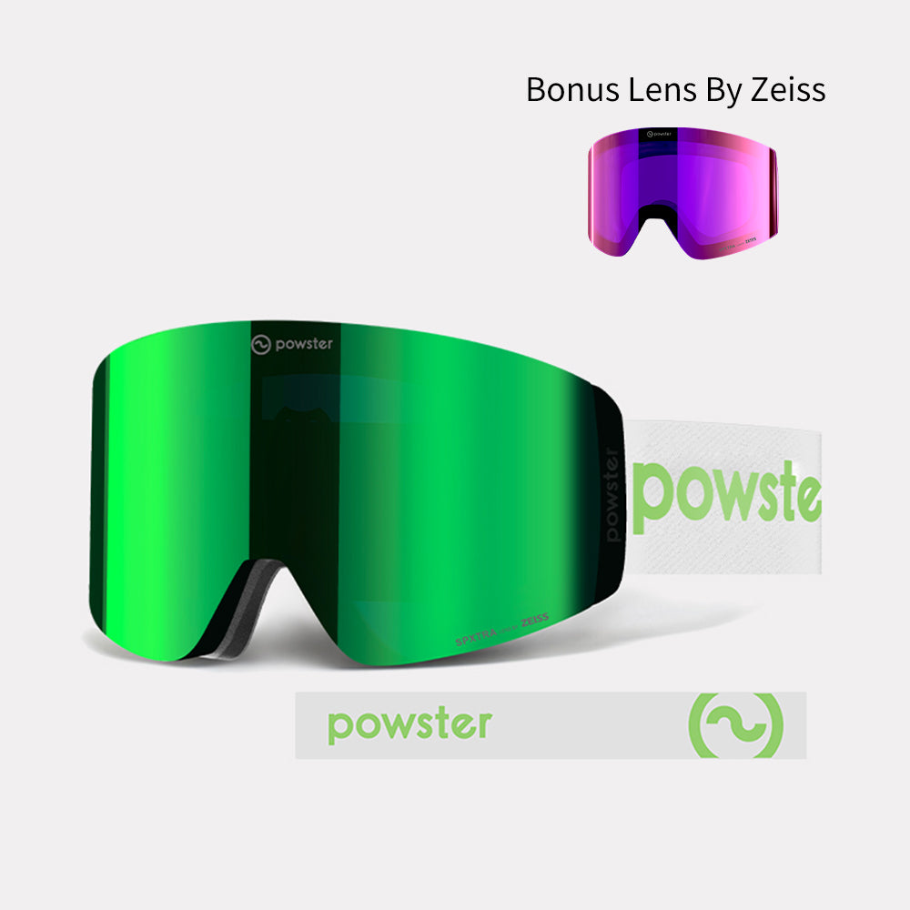 Lunettes de ski Pulars Bonus Lens Green Lens ZEISS SPXTRA™ Lens