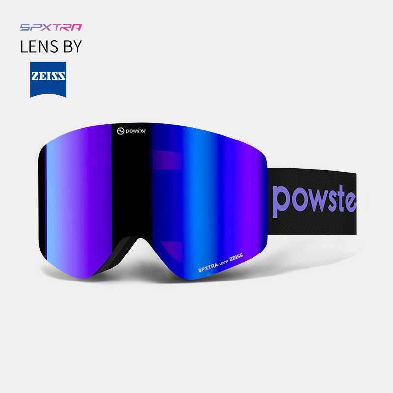 double lens goggles Asteroid Ski Goggles Electric Blue (Double Lens)