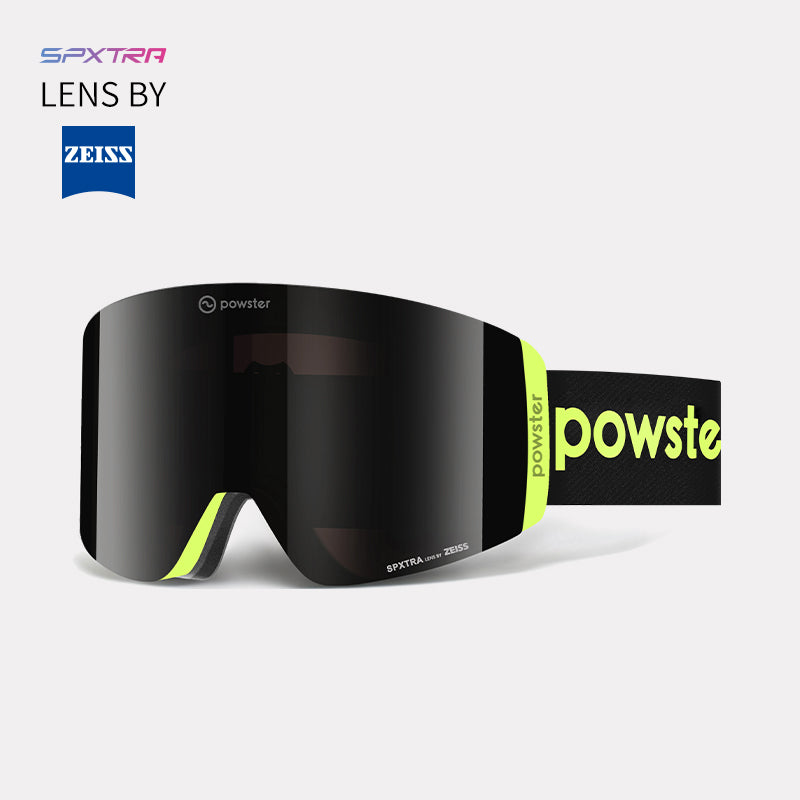 powster goggles Pulsar Ski Goggles Quantum Black Yellow