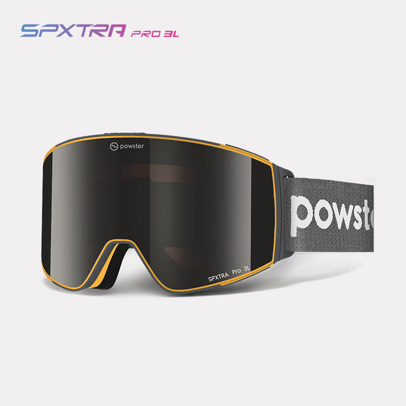 powster goggles Zenith Pro Ski Goggles Titan Phantom Black