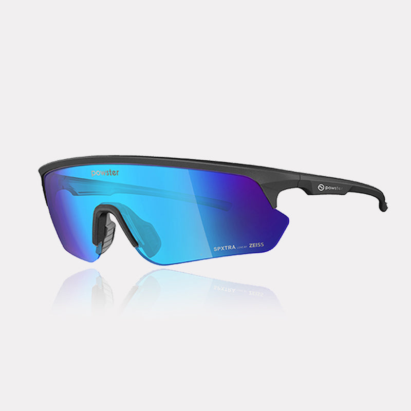 zeiss goggles Touring Zeiss Photochromic Sports Sunglasses Ice Blue Black Frame