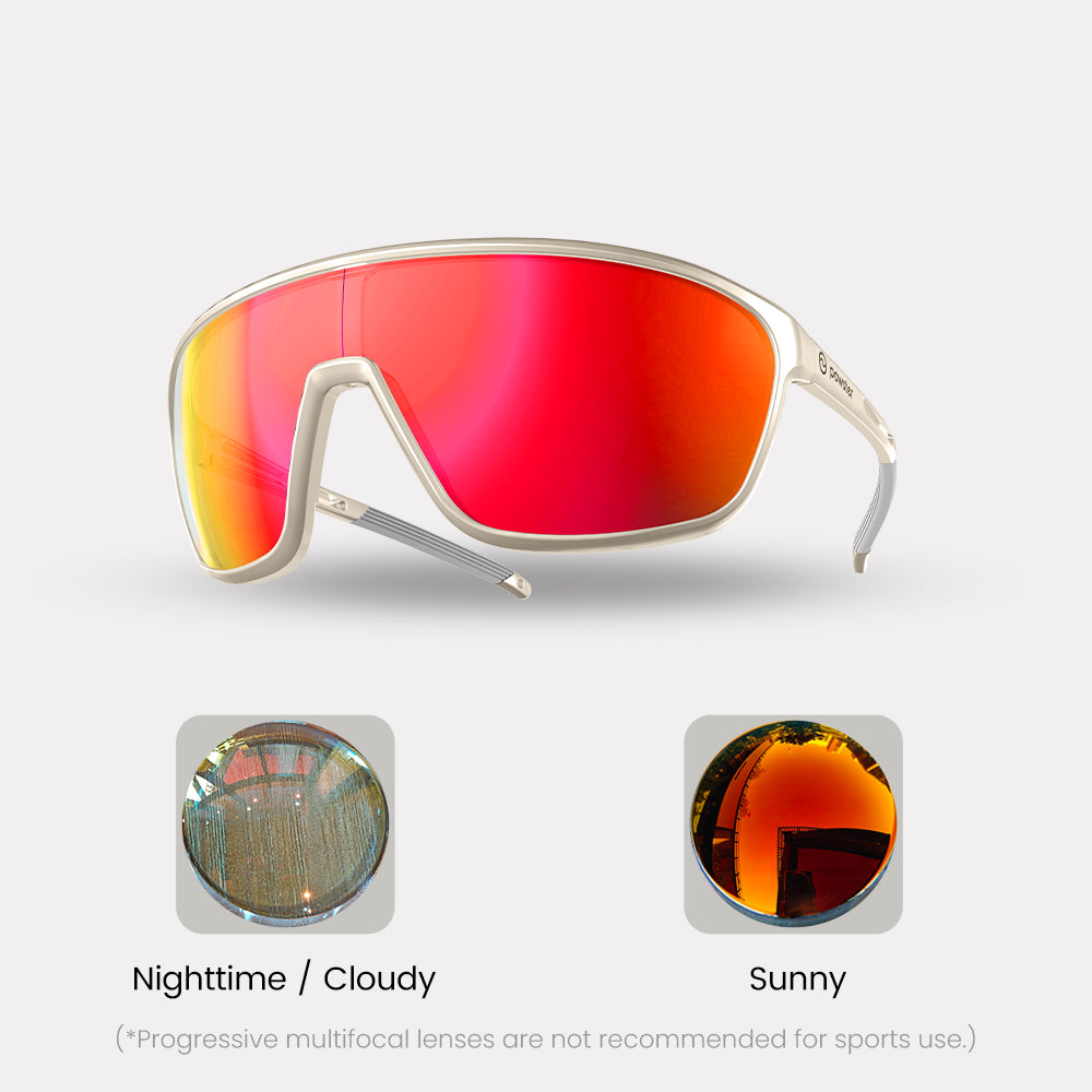 Halo Prescription Photochromic Sport Glasses