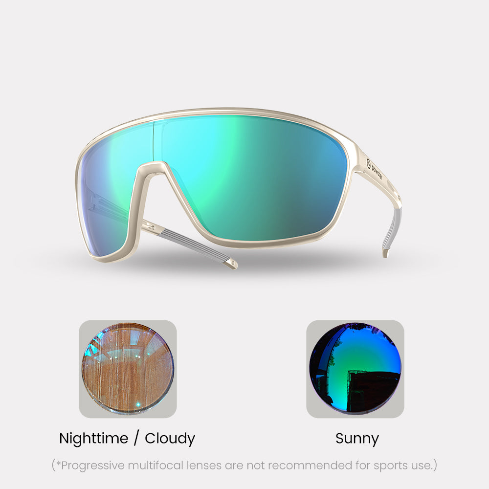 Halo Prescription Photochromic Sport Glasses