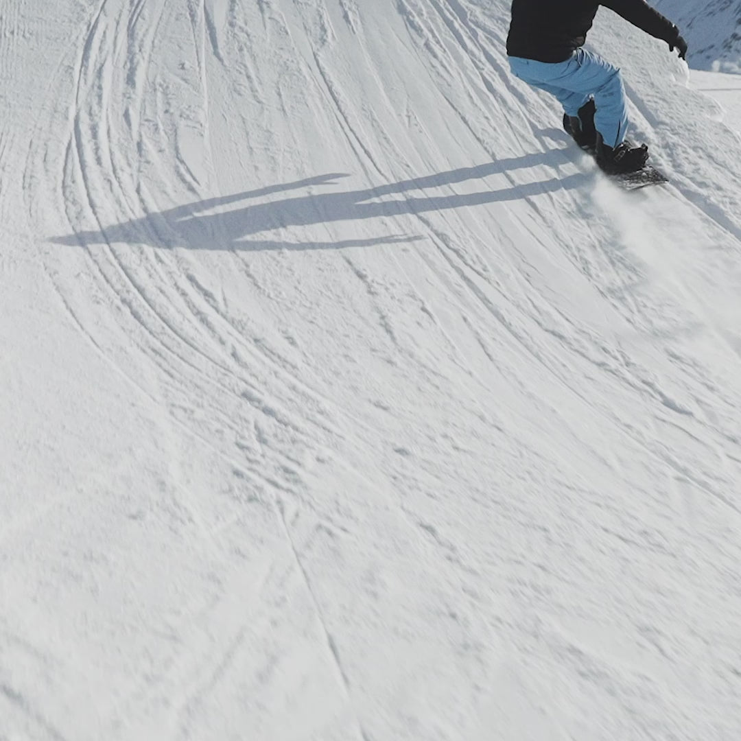 Vanguard Ski Bibs Beeswax Gul og Svart