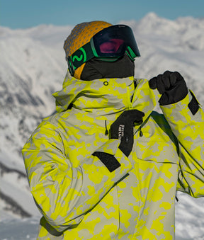 Dermizax [MUZ] Veste de Ski Stretch 3L Camouflage Imperméable